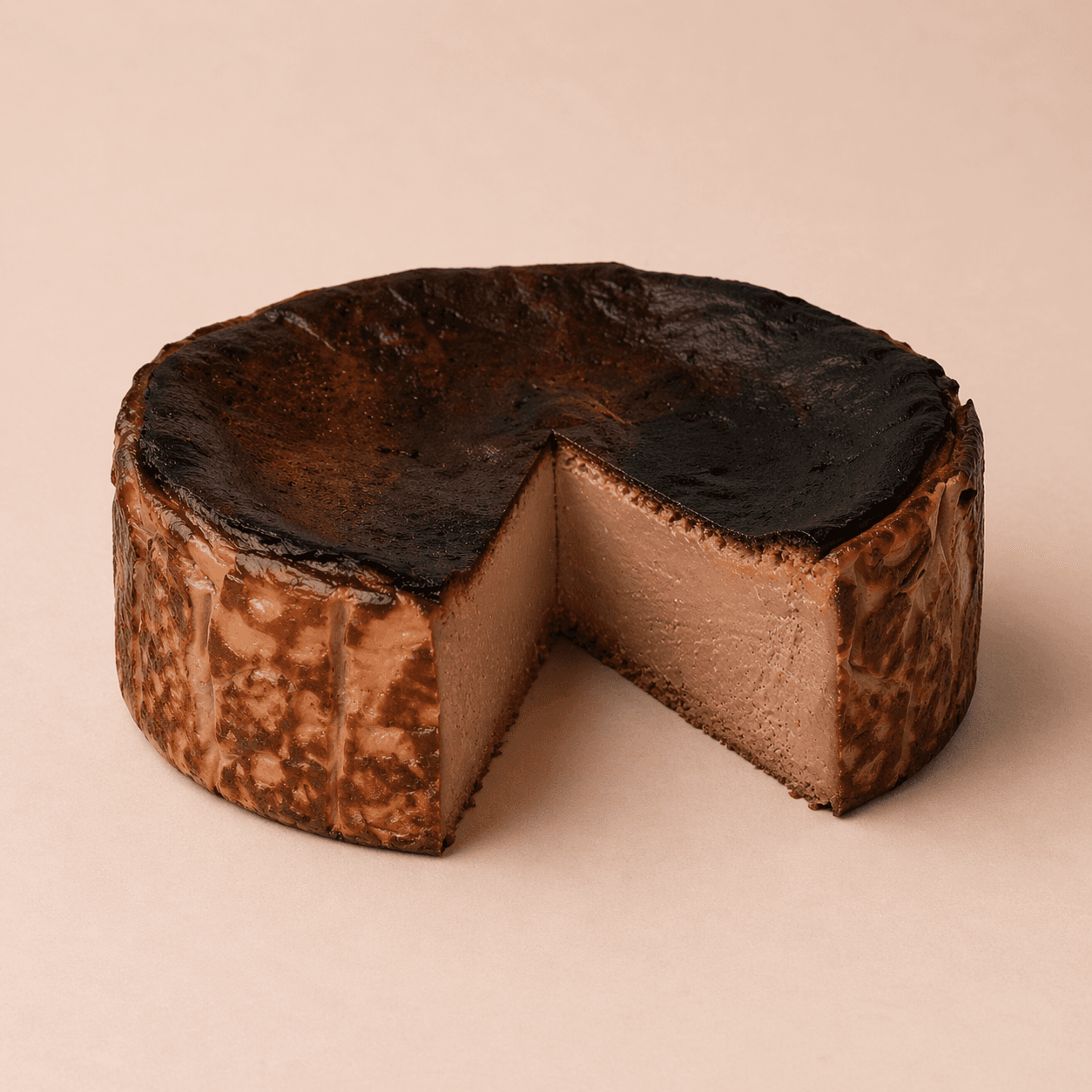 Chocolate Basque Cheesecake